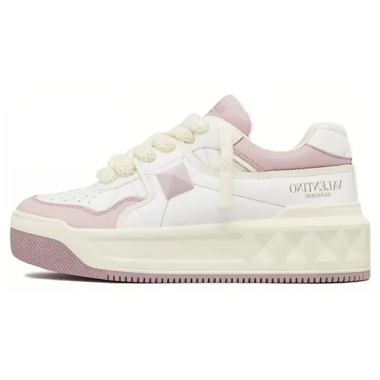 Valentino Garavani One Stud XL Leather Sneakers