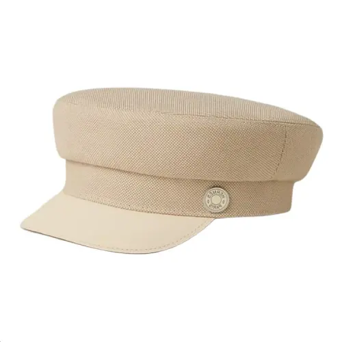 HERMES Calfskin Hats & Caps Women's Light Umber