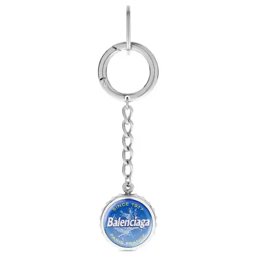 Balenciaga Brass Keychains Men's Blue