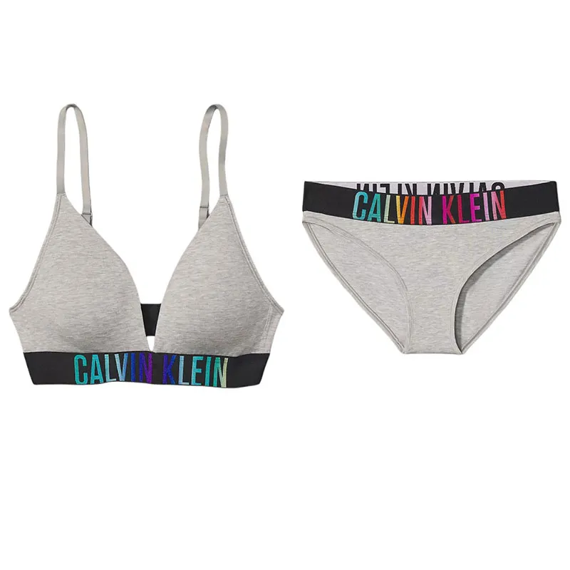 CALVIN KLEIN Underwear Set Women's Gray