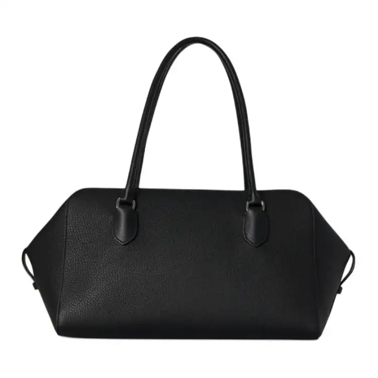 THE ROW Calfskin Bowling Bag, Handbag Women's Black