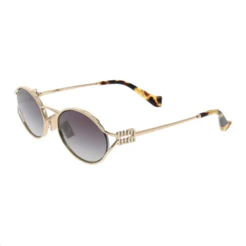 Miu Miu Oval-Frame Sunglasses
