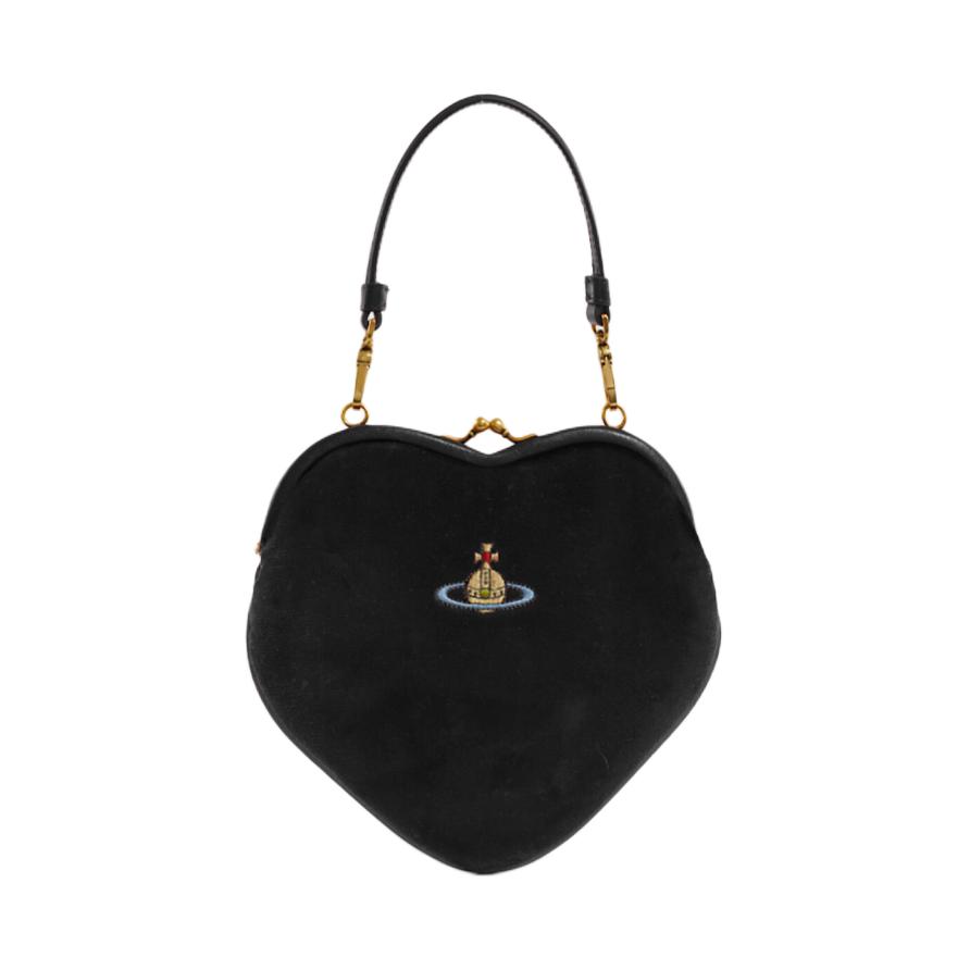 Женская сумка Vivienne Westwood Belle Logo (черная)