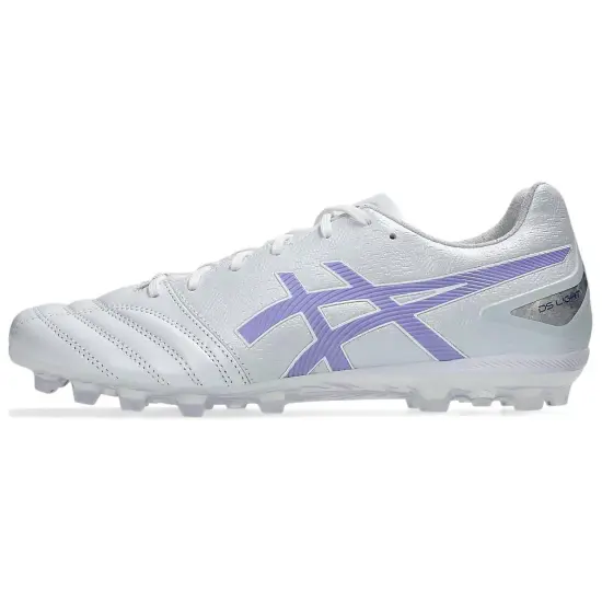 Asics DS LIGHT PRO Soccer Shoes Unisex Low-Top Gray/Purple