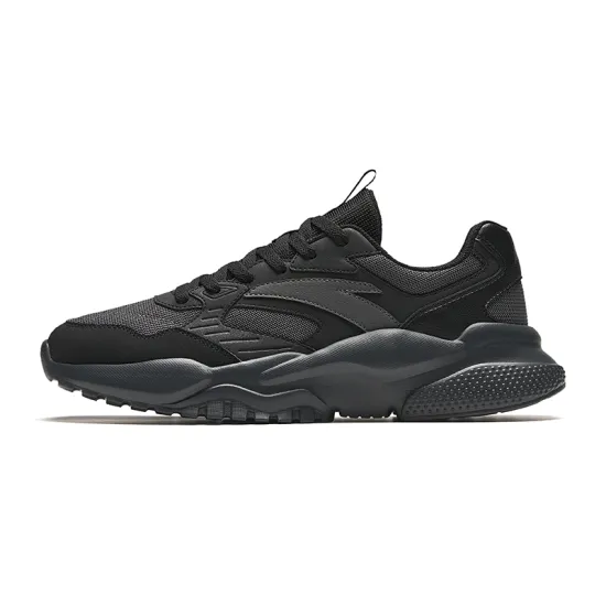 ANTA Casual Shoes Men Low-Top Castle Gray/Black