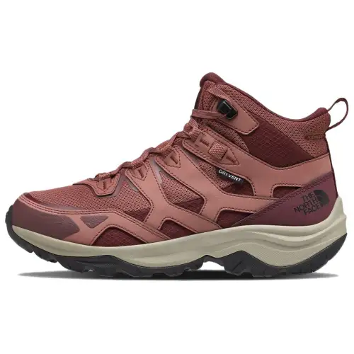 THE NORTH FACE HEDGEHOG 3 Waterproof And Wear resistant High top Outdoor Boots Women's Red