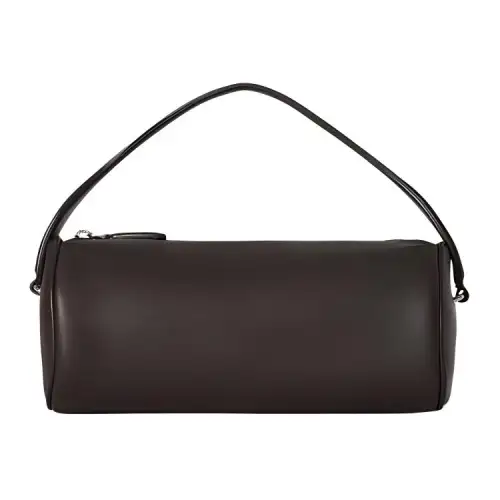 THE ROW Sheepskin Handbag Women's Chocolate Brown