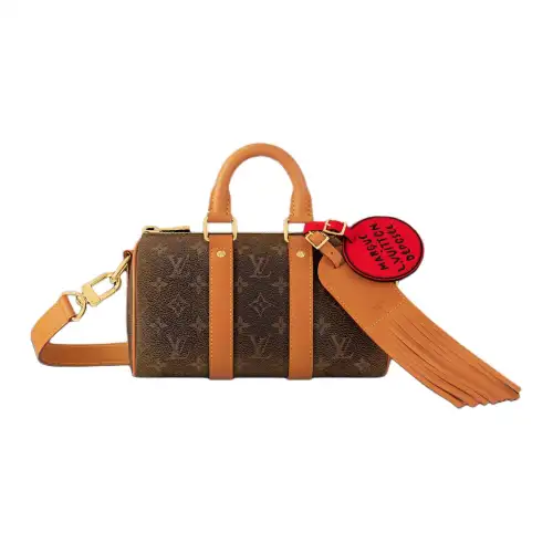 LOUIS VUITTON Keepall Bandouliere 25 Monogram Dust