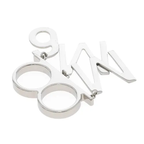 Maison Margiela Brass Rings Women's Silver