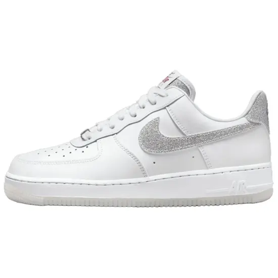 Nike Air Force 1 Low '07 Lx Glitter Swoosh White Women's