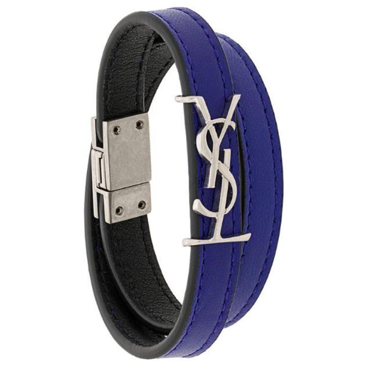 SAINT LAURENT YSL Double-wrap Bracelet
