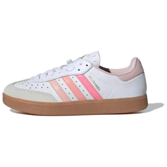 Velosamba Adidas Leather 'White Sandy Pink' Women's