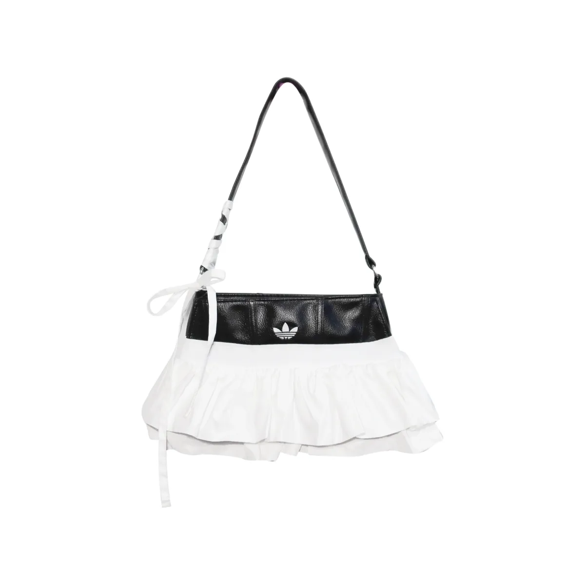 Adidas Originals Recycled Polyester Shoulder Bag, Handbag, Shoulder Bag Women's Black White