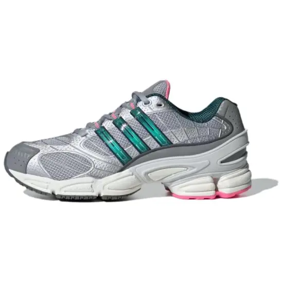 Adidas Ozweego Anti Slip Wear Resistant Low Top Casual Shoes Unisex Gray Green