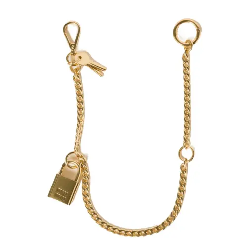 MIU MIU Polished Keychain Trick