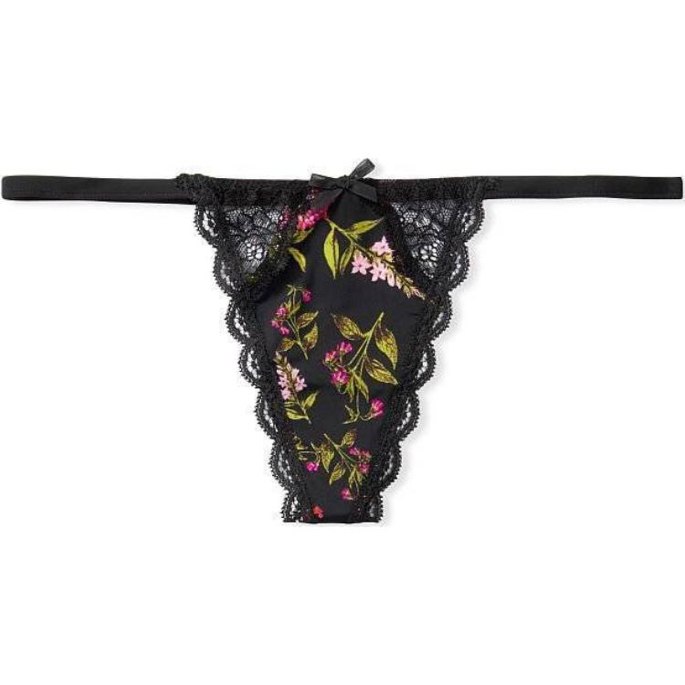Женские трусы Victoria's Secret (черные)