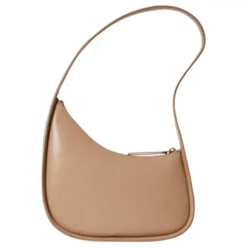 THE ROW Goatskin Handbag, Shoulder Bag Regular Women's Warm Chestnut Brown