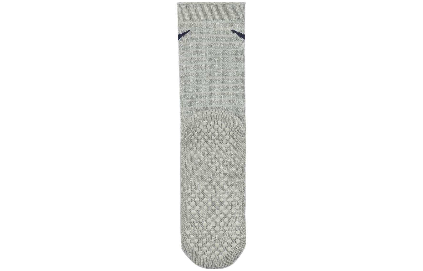 Nike FW23 Crew Socks Unisex 1 Pack Light Silver