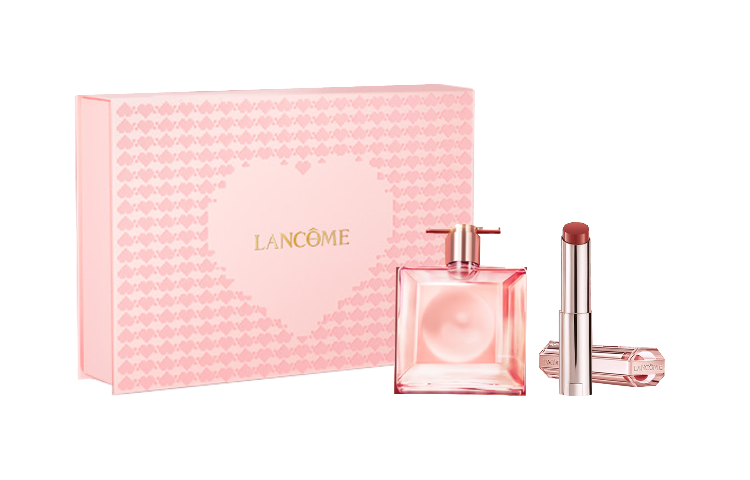 LANCOME Qixi Festival Limited Edition Is My Lipstick+My Love Perfume Sets Eau De Toilette Lemon Jasmine 25ml+3g