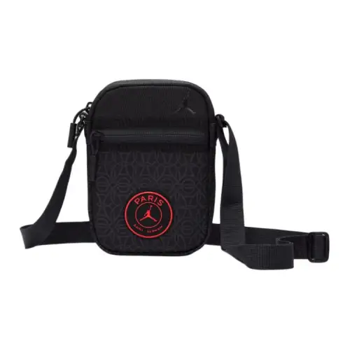 Jordan Recycled Polyester Shoulder Bag Regular Men's Black