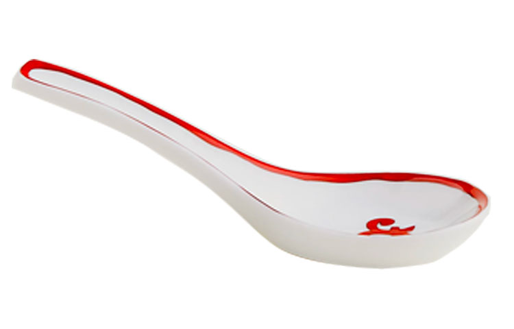 Ложка Hermes (красно-белая)