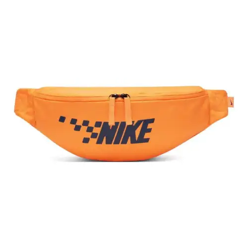 Nike Heritage Polyester Crossbody Fanny Pack Unisex Orange
