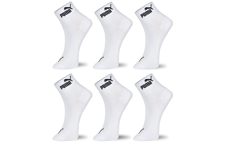 PUMA Crew Socks Men’s Combo Set White