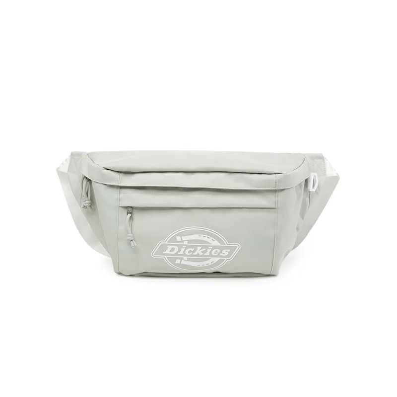 Dickies Polyester One Shoulder Crossbody Fanny Pack Large Unisex Mist Gray/Green/Black/Ecru