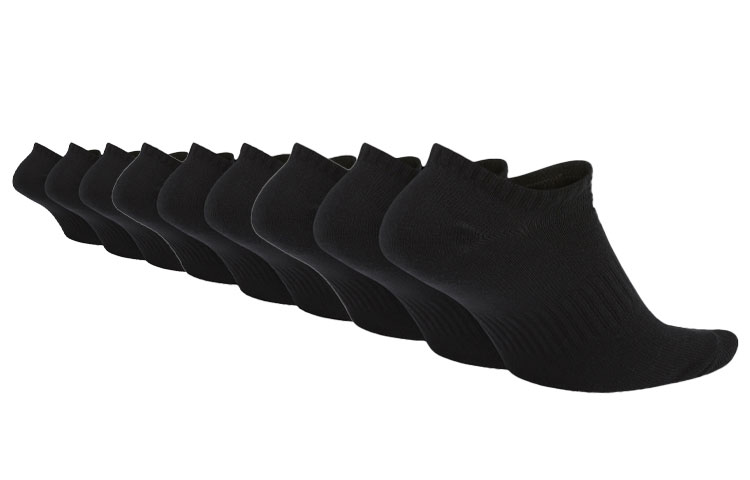 Nike Ankle Socks Unisex Combo Set 3 Pack Black