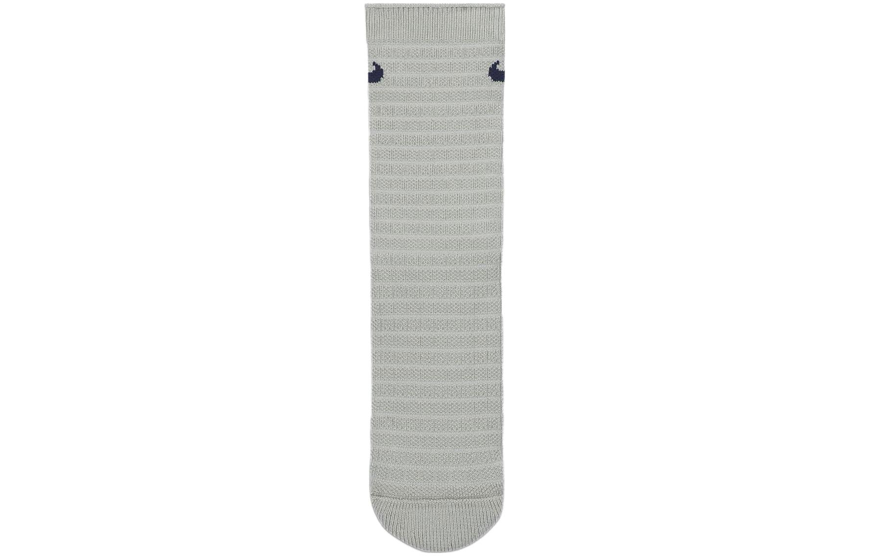 Nike FW23 Crew Socks Unisex 1 Pack Light Silver