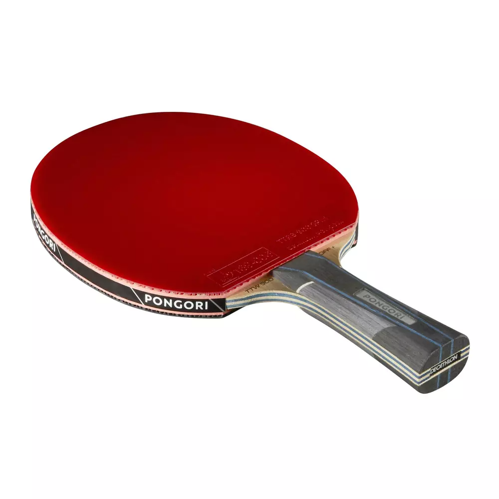 DECATHLON Ping Pong Paddles Unisex Shakehand Grip+Racket Cover