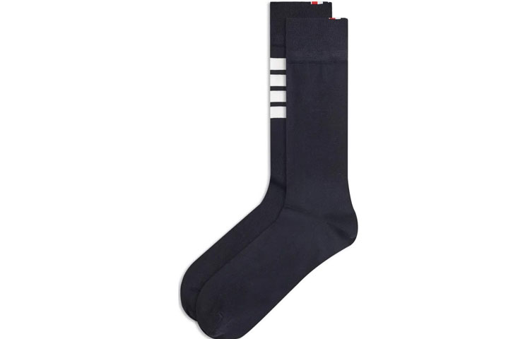 THOM BROWNE 4 Bar Crew Socks