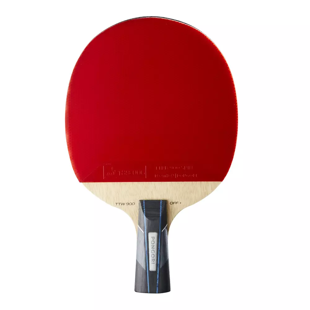 DECATHLON Ping Pong Paddles Unisex Penhold Grip+Shuttlecock Racket Cover