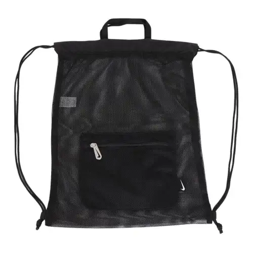 Nike Polyester Swim Bag, Handbag, Backpack Regular Men's Black