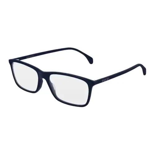 GUCCI Fashion Rectangular Eyeglass Frames Men's Black