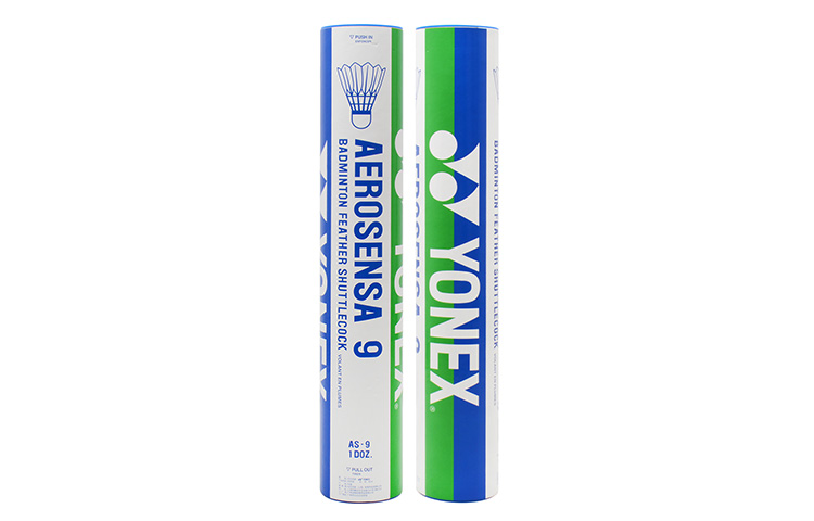 YONEX Aerosensa Collection AS 9CR Goose Feather Shuttlecock 12 Pack Goose Feather Shuttlecocks