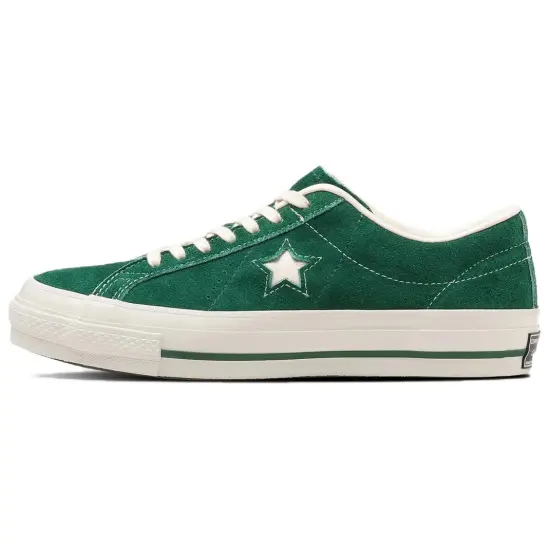 Converse One Star Series Canvas Shoes Unisex Low-Top Green