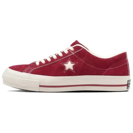 Converse One Star Series Canvas Shoes Unisex Low-Top Red