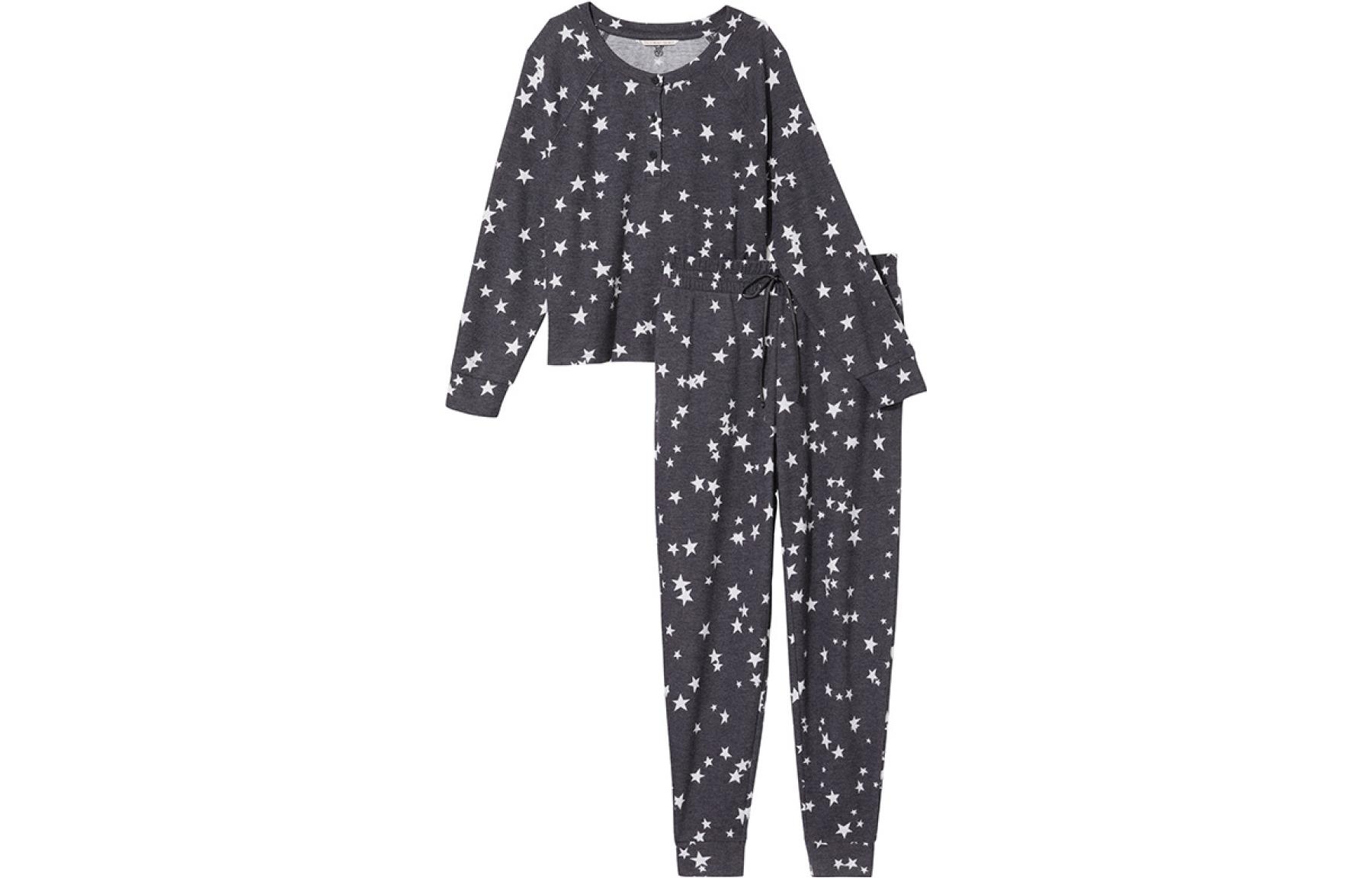 Victoria's Secret Comfortable long-sleeve, trousers, pijama, black set