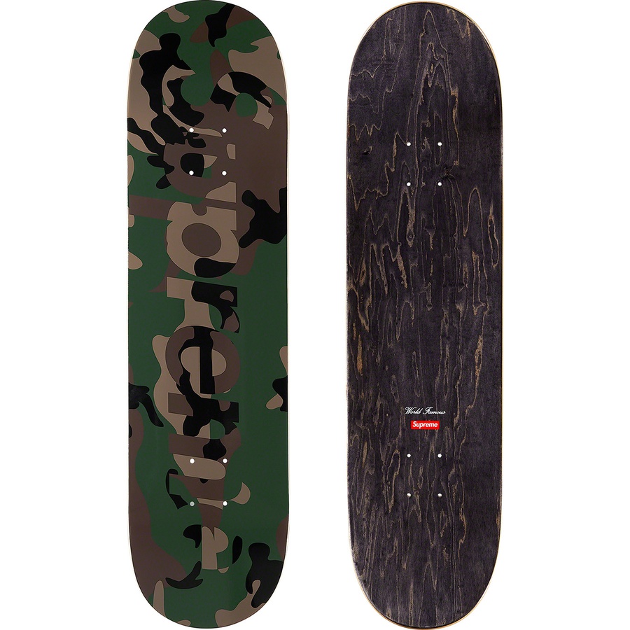 Скейтборд Supreme Camo Logo Skateboard (разноцветный)