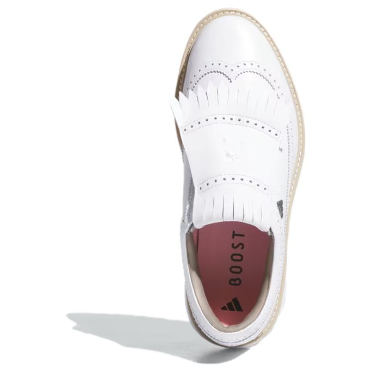 Adidas Slip Resistant Abrasion Resistant Slip Resistant Abrasion Resistant Low top Golf Shoes Unisex White