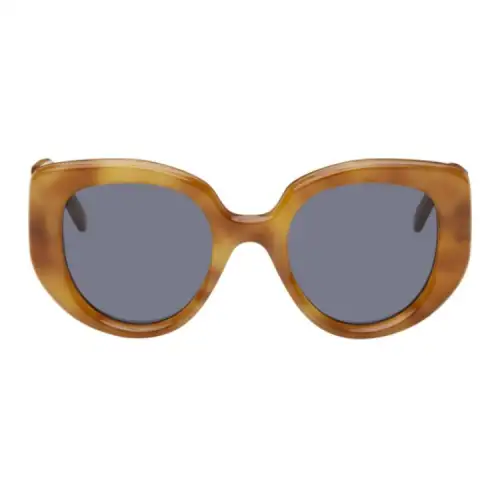 LOEWE Acetate Butterfly Sunglasses Women's Brown