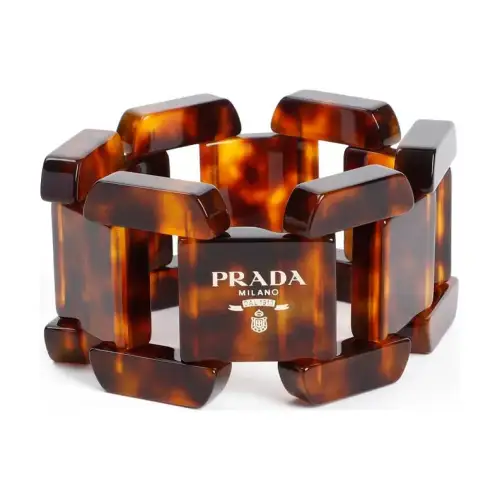 PRADA Logo-Printed Bracelet