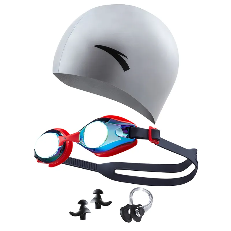 Silicone set anti-fog for swimming, swimming pool for men and women