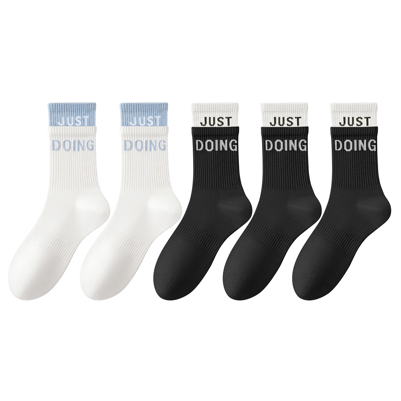 B&C.Room Knee High Socks Women’s 5 Pack