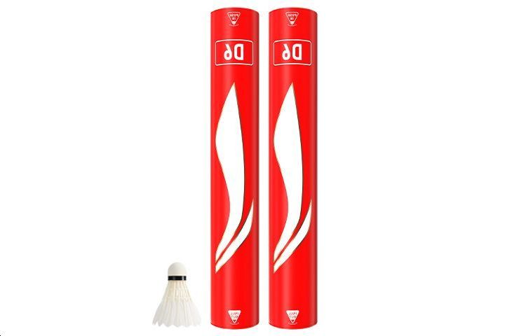 Li Ning D6 Duck Feather Shuttlecock 12 Pack Duck Feather Shuttlecocks