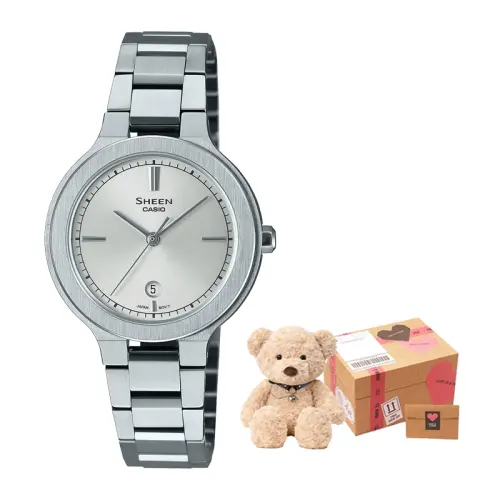 CASIO Women's SHEEN White Watch