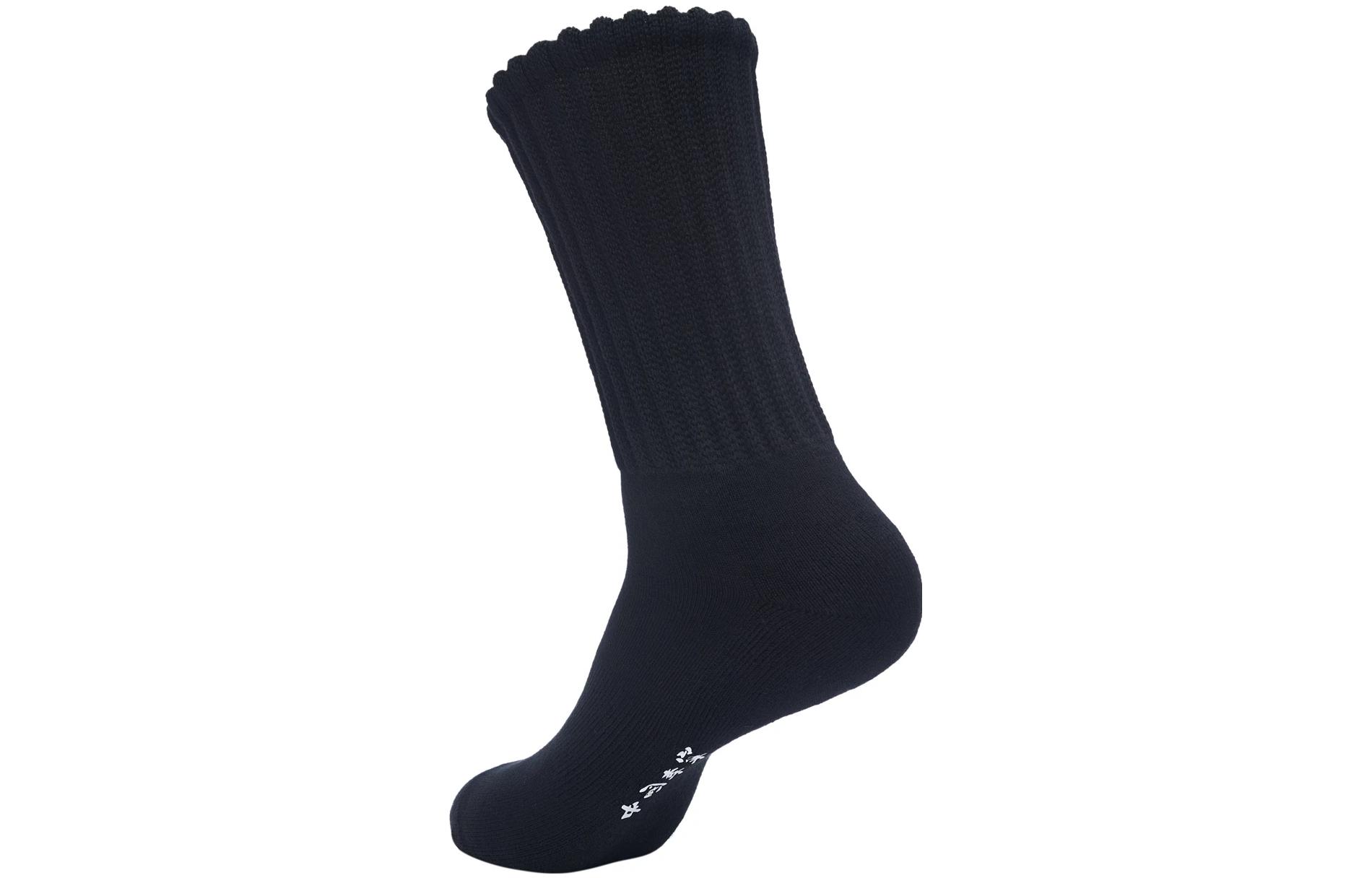 Li Ning Crew Socks Unisex 1 Pack Black