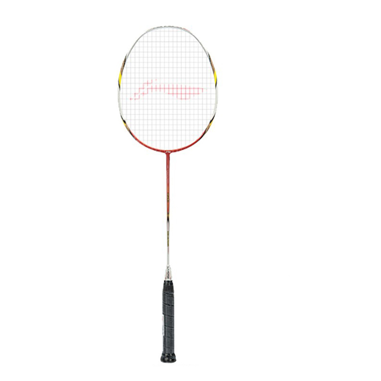 Li Ning HC1600 Full Carbon Badminton Rackets Defensive Type Light Head, Flexible Shaft Entry level 675mm Single Racket