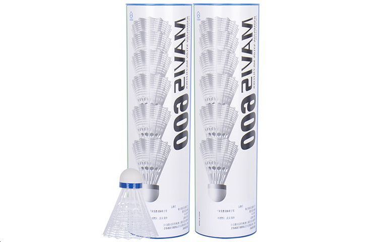 YONEX Mavis Collection M 600 Nylon Shuttlecock 6 Pack Nylon Everyday Shuttlecocks